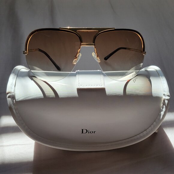 Authentic Dior aviator sunglasses - Picture 1 of 16